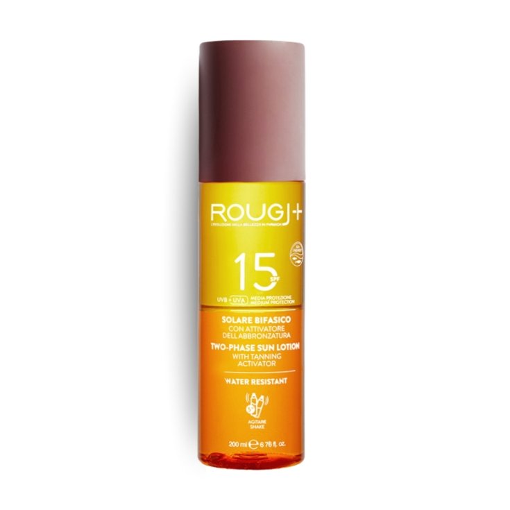Biphasique Solaire SPF15 Rougj® 200ml