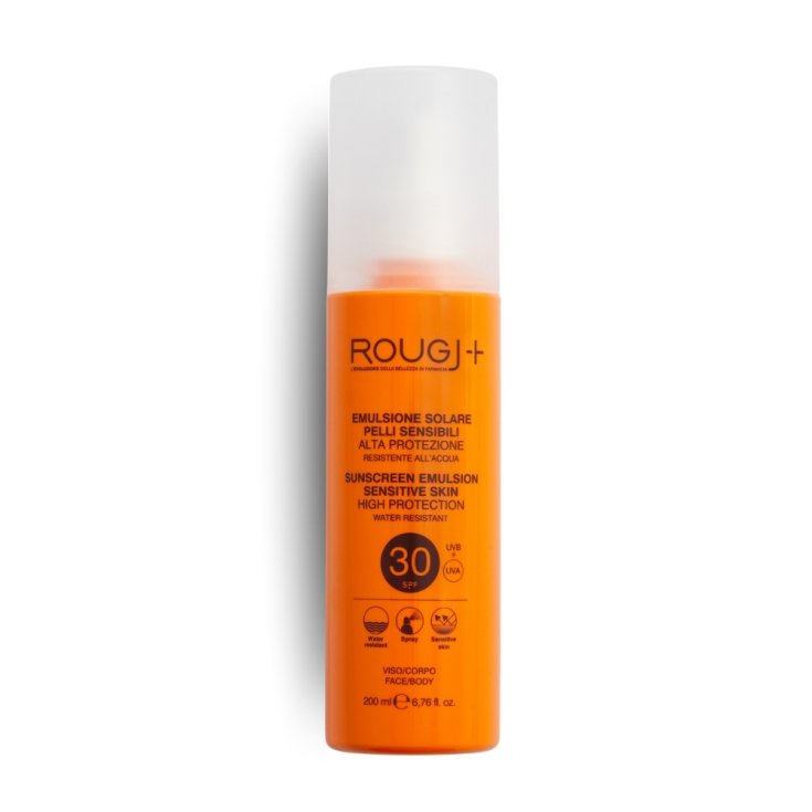 Crème Solaire Peaux Sensibles SPF30 Rougj® 200ml