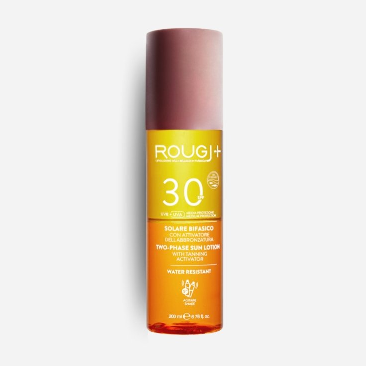 Biphasique Solaire SPF30 Rougj+ 200ml