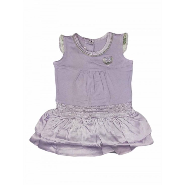 CHICCO Wisteria Bébé Fille Coton Robe Taille 9 Mois