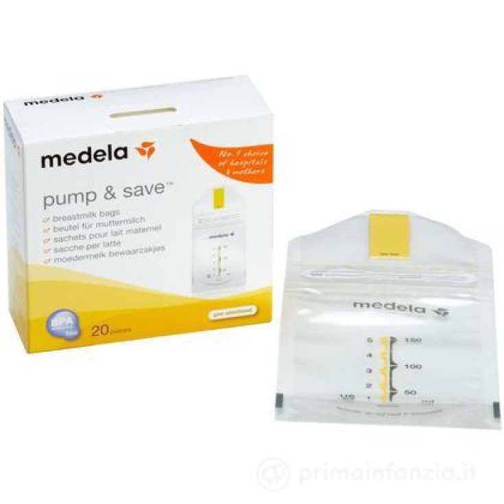 MEDELA POMPE ET SAC DE RANGEMENT 20PCS