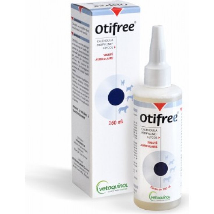 Otifree Vetoquinol Solution auriculaire 160 ml