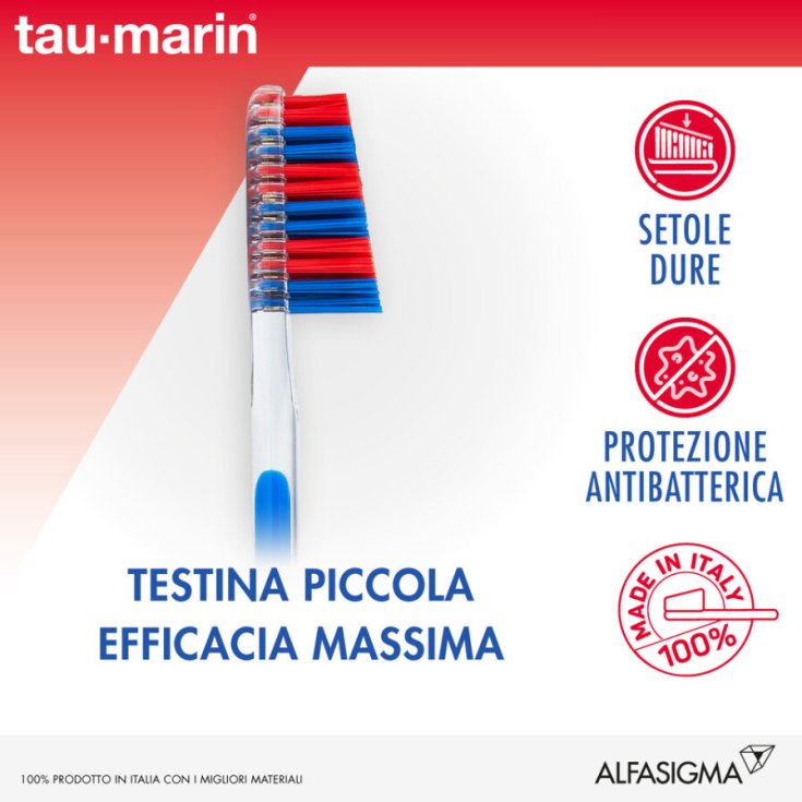 Brosse à dents professionnelle 27 tau-marin® Duro Antibactérien