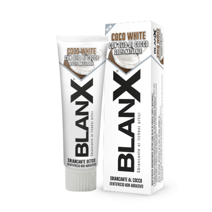 COCO WHITE BlanX Dentifrice Blanchissant à la Noix de Coco 75ml