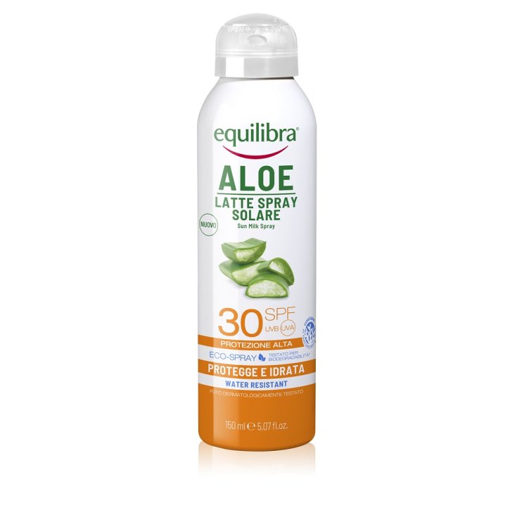 Equilibra® Lait d'Aloès Spray Spf30 150ml