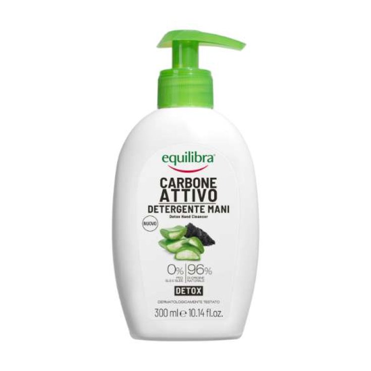 Equilibra® Nettoyant pour les mains détox au charbon actif 300ML
