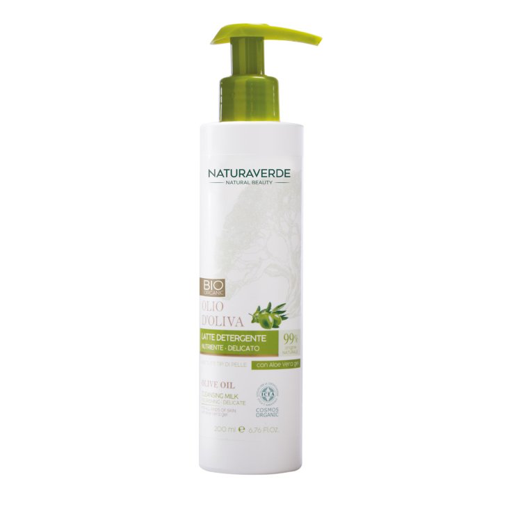 Huile d'Olive BIO NATURAVERDE Lait Démaquillant 200ml