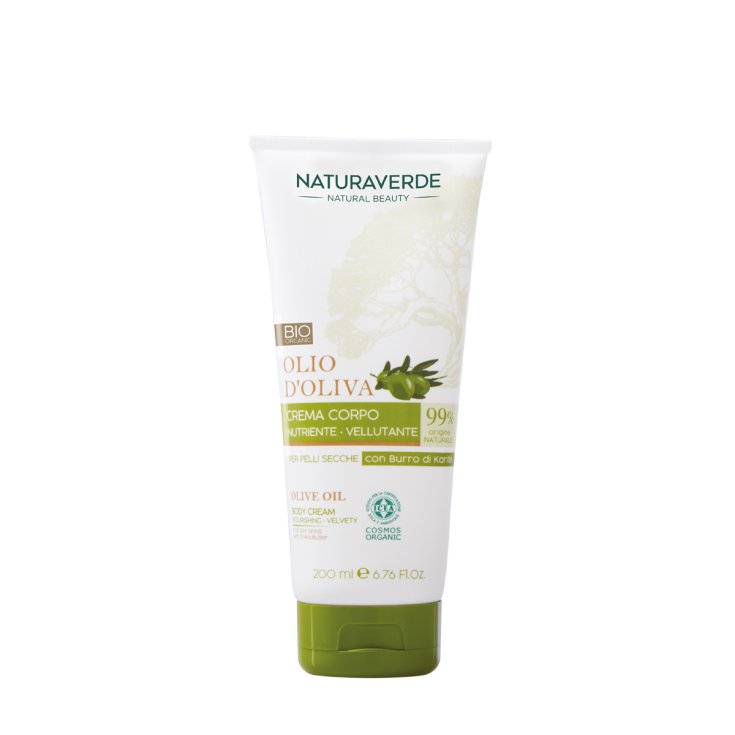 BIO Huile d'Olive NATURAVERDE Crème Corporelle 200ml