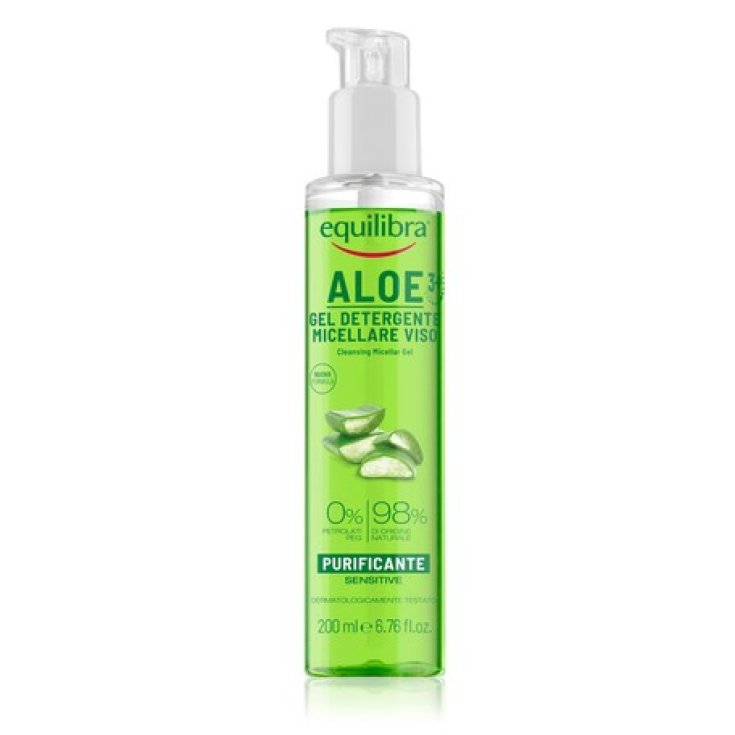 Gel Nettoyant Micellaire Equilibra® Aloès 200ml