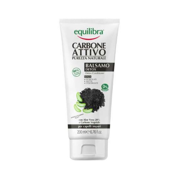 Revitalisant détoxifiant au charbon actif Equilibra® 200 ml
