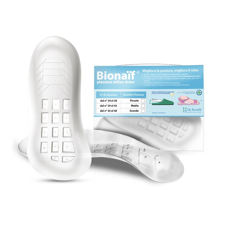 Bionaif Active Footbed Relax My Benefit 2 Pièces
