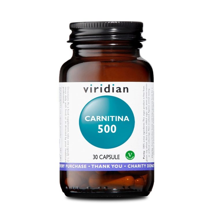 CARNITIN 500 Viridian By NATUR 30 Gélules