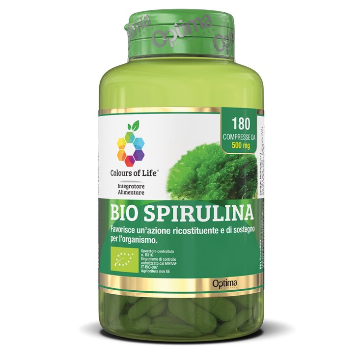Colors of Life® SPIRULINE BIO Optima 180 Comprimés
