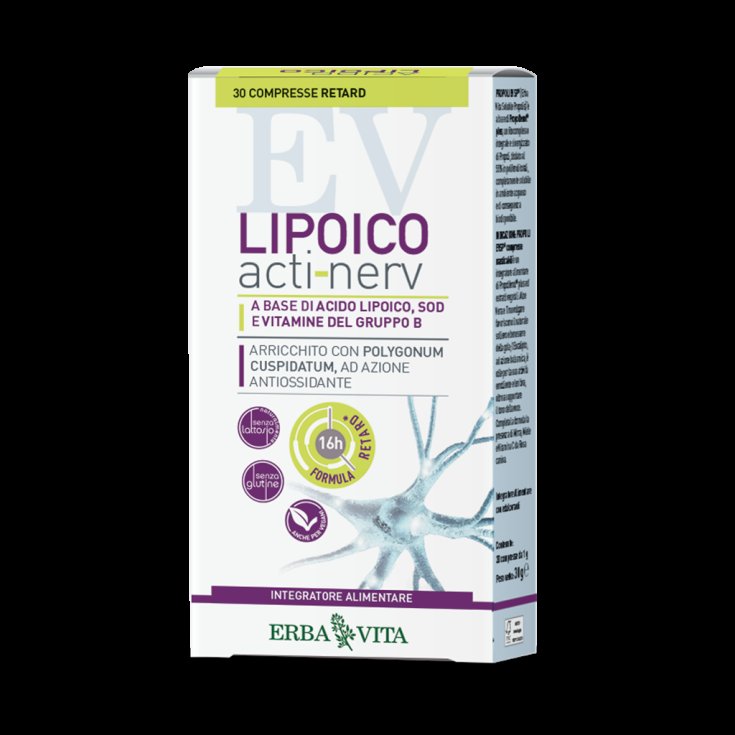 LIPOÏQUE Acti-Nerv HERBAL LIFE 30 Comprimés