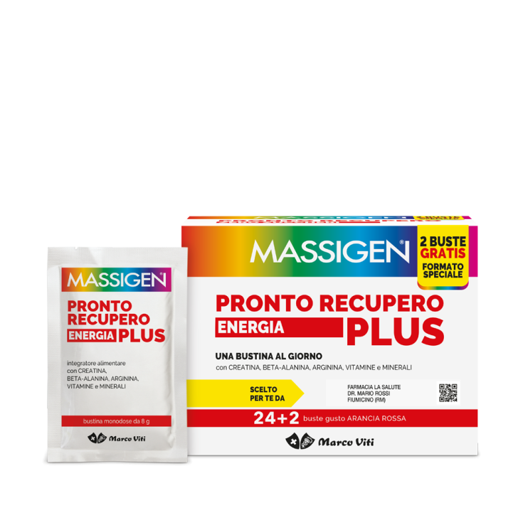 Massigen® Pronto Energy Recovery Plus Marco Viti 24 Sachets