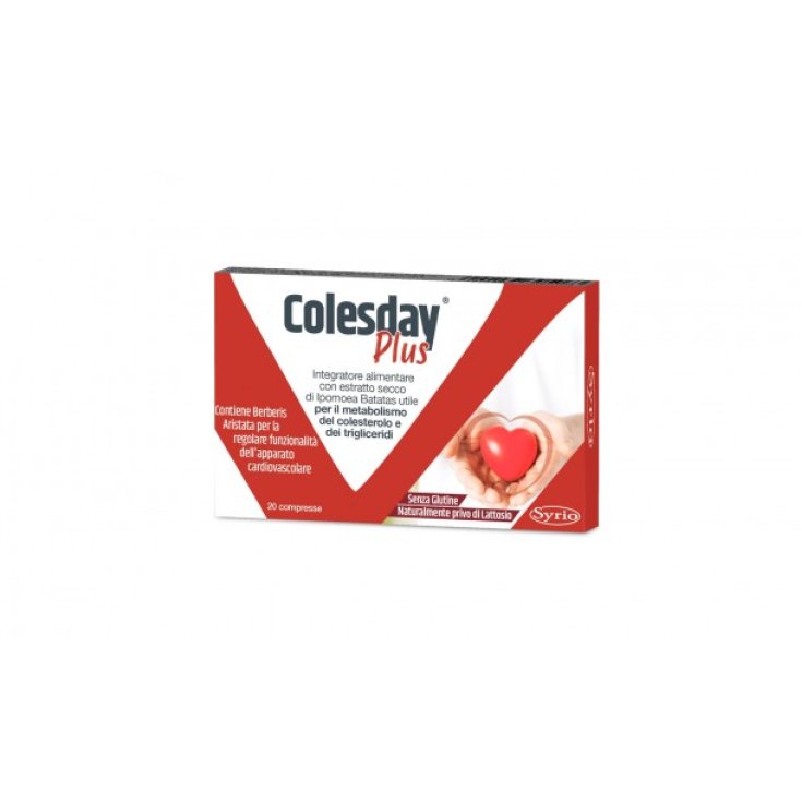 Colesday® Plus Syrio 20 Comprimés