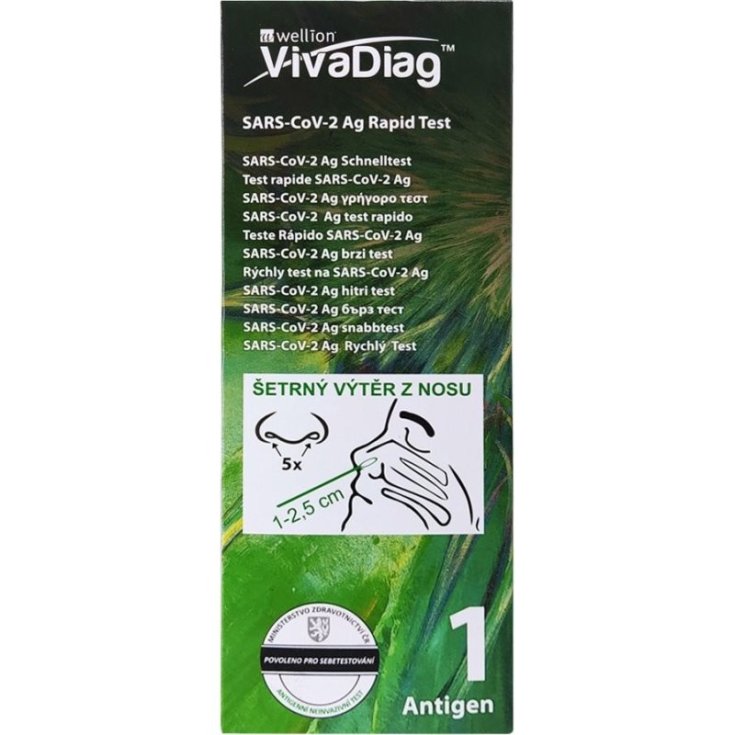 VivaDiag™ SARS-COV-2 Ag TEST RAPIDE wellion 1 Test