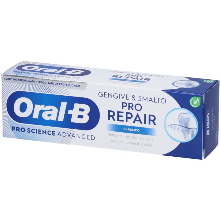 Oral-B® Dentifrice Classique Réparateur Gencives et Émail 75 ml