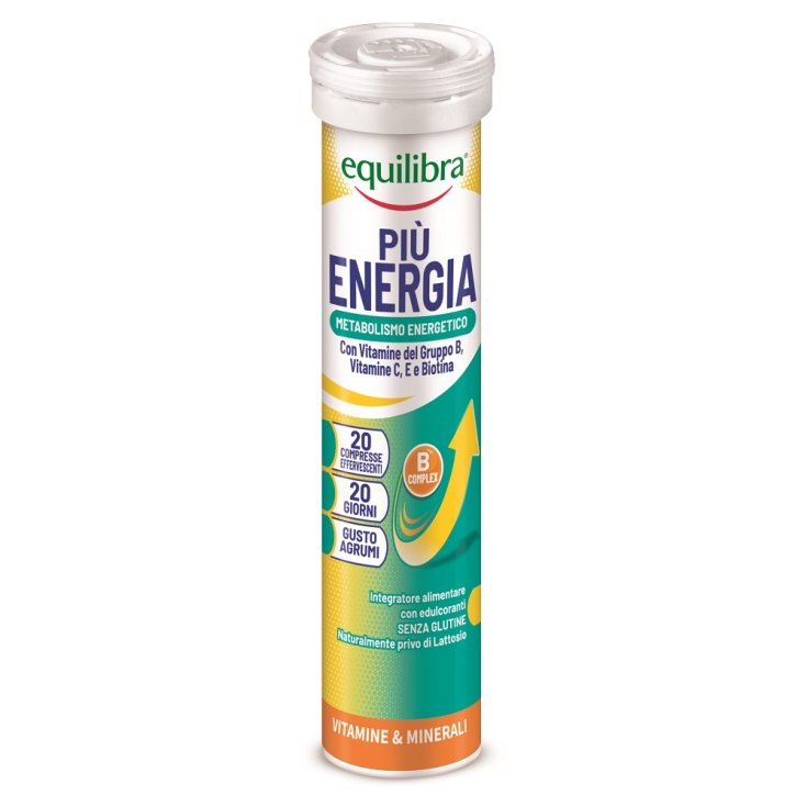 MORE ENERGY EQUILIBRA® 20 Comprimés Effervescents