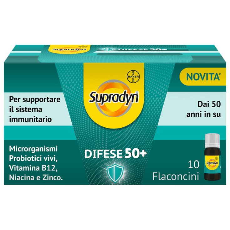 Supradyn® DEFESE 50+ 10 Ampoules 10 ml