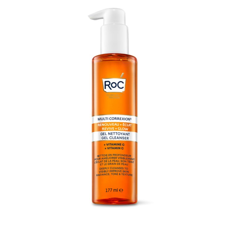 MULTI CORREXION® Revive + Glow Gel Nettoyant RoC 177ml MULTI CORREXION® Revive + Glow Gel Nettoyant RoC 177ml