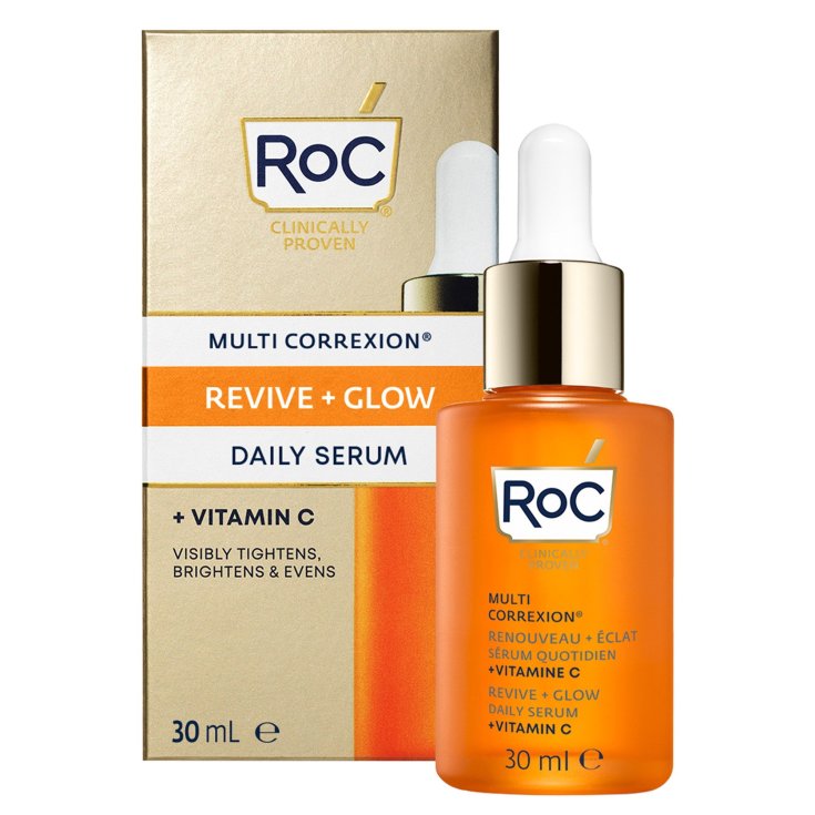 MULTI CORREXION® Revive + Glow Sérum Illuminateur Visage RoC 30ml