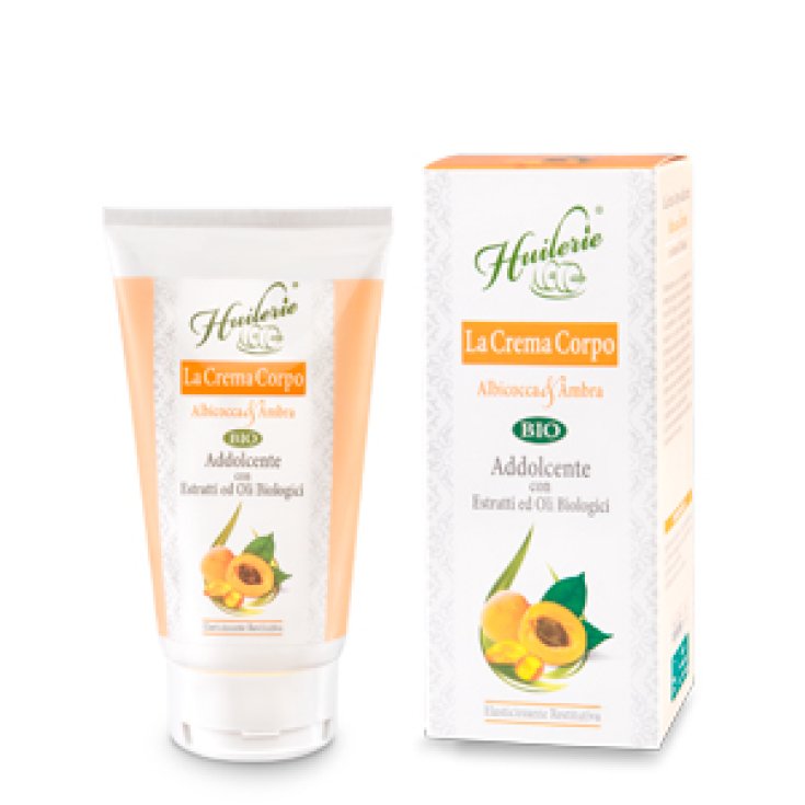 L'Huilerie Crème Corporelle Abricot & Ambre 150 ml