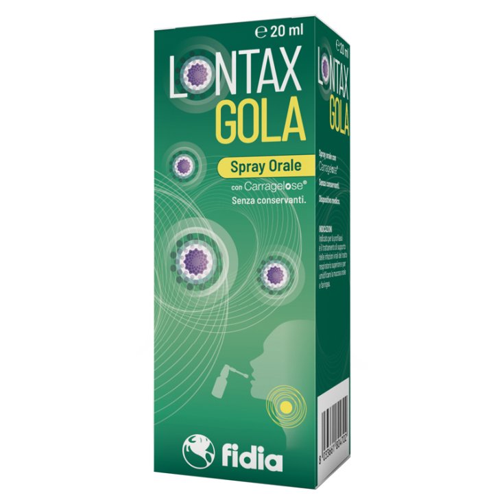 Lontax Gola Spray Buccal Fidia 20ml