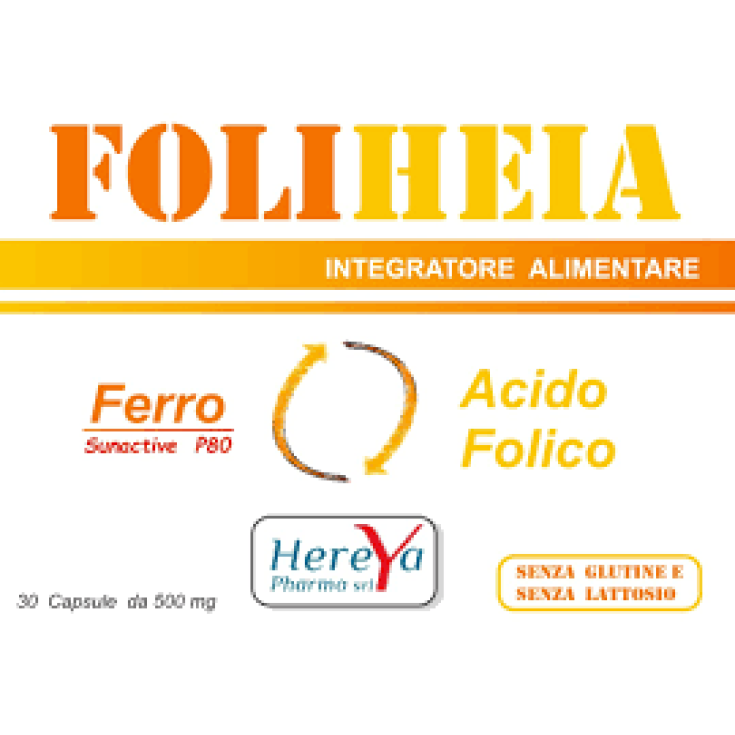 Foliheia Hereya Pharma 30 Gélules De 500mg