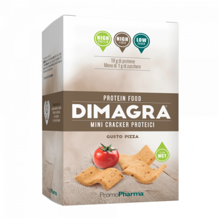 Dimagra® Mini Crackers Protéinés Goût Pizza PromoPharma 4x50g