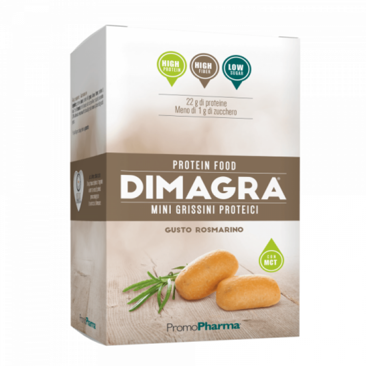 Dimagra® Mini Gressins Protéinés au Romarin PromoPharma 4x50g