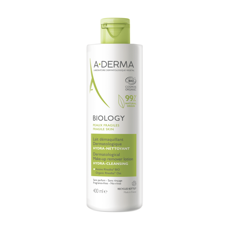 BIOLOGY A-DERMA Lait Nettoyant Dermatologique 400ML