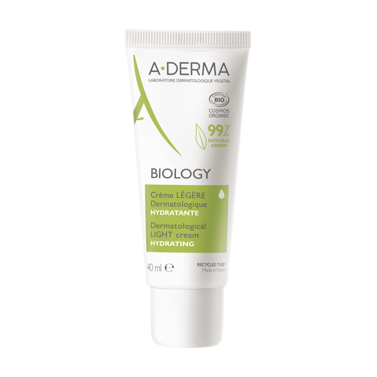 BIOLOGY A-DERMA crème dermatologique légère hydratante 40ml