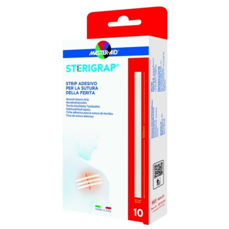 MASTER-AID STERIGRAP BANDE ADHESIVE 100X6mm