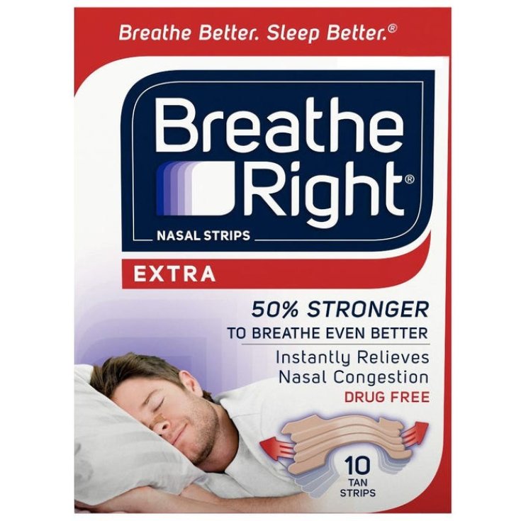 BREATH RIGHT® EXTRA FORT 10 pièces