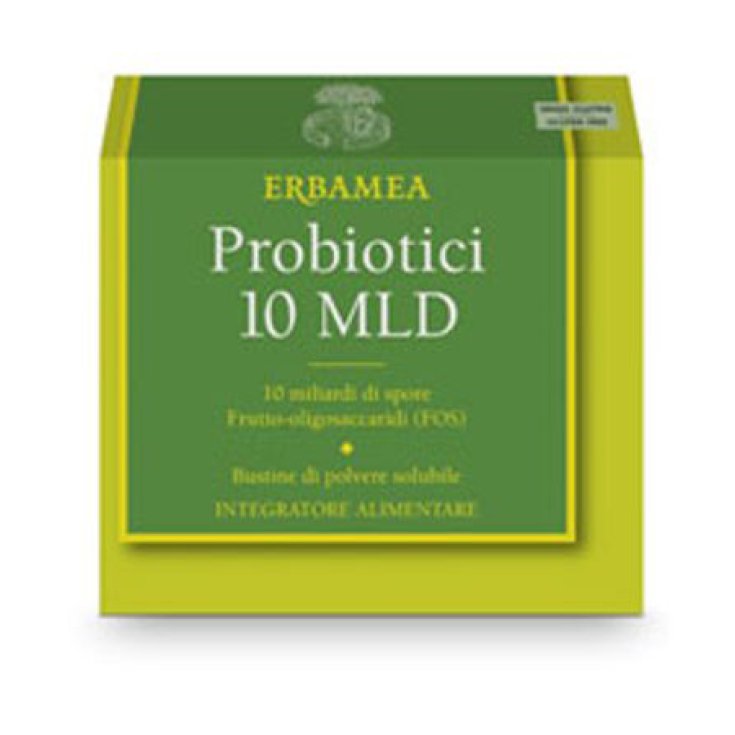 PROBIOTIQUES 10MLD ERBAMEA® 10 Sachets de 5g