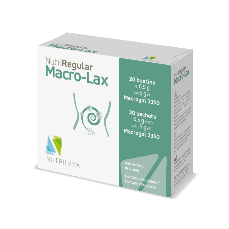 NutriRegular Macro-Lax Nutrileya 20 Sachets