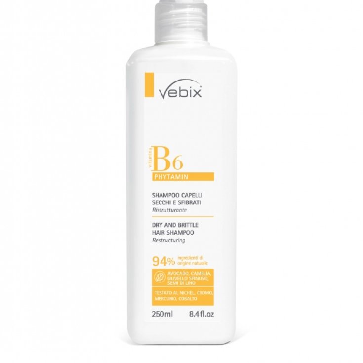 Phytamin Vitamine B6 Cheveux Secs Et Abîmés Vebix® Pharma 250 ml