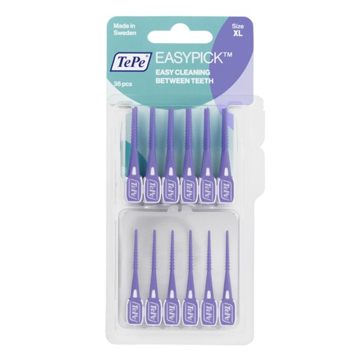 EasyPick ™ Extra Large Size Violet TePe® 36 Bâtonnets Dentaires