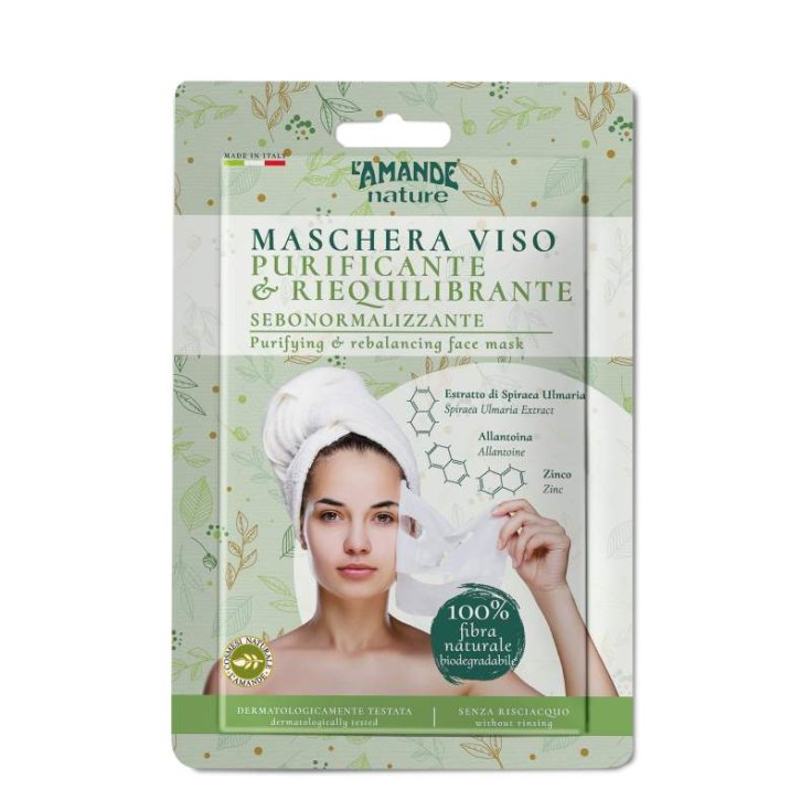 L'AMANDE Masque Visage Purifiant & Rééquilibrant