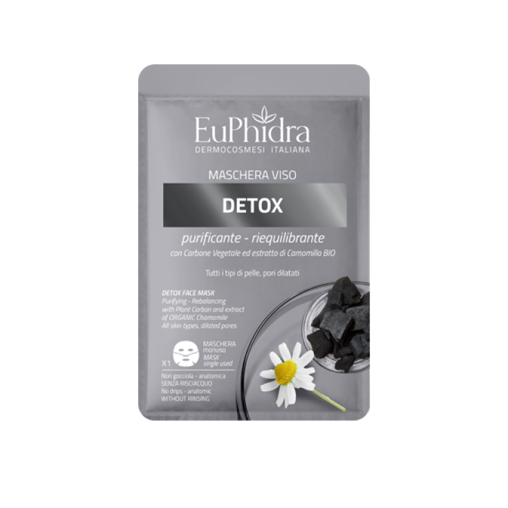 Masque visage détox EuPhidra 1 pièce