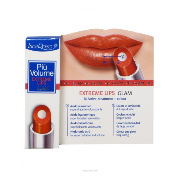 Plus Volume Extreme Lips Glam IncaRose 58 Orange Gerbera