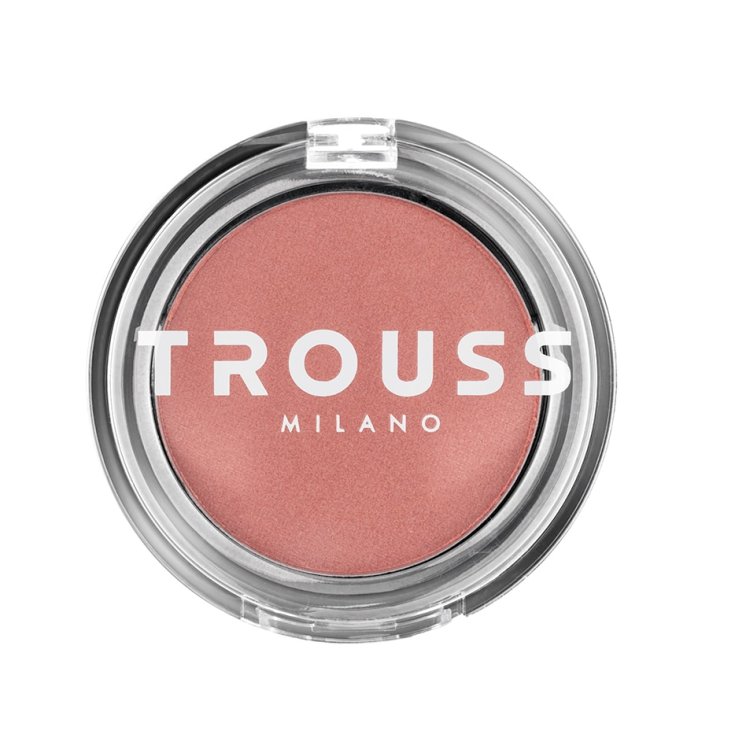 Fard à Paupières Blusher 2en1 8 Pêche TROUSS Milano 1 Pièce