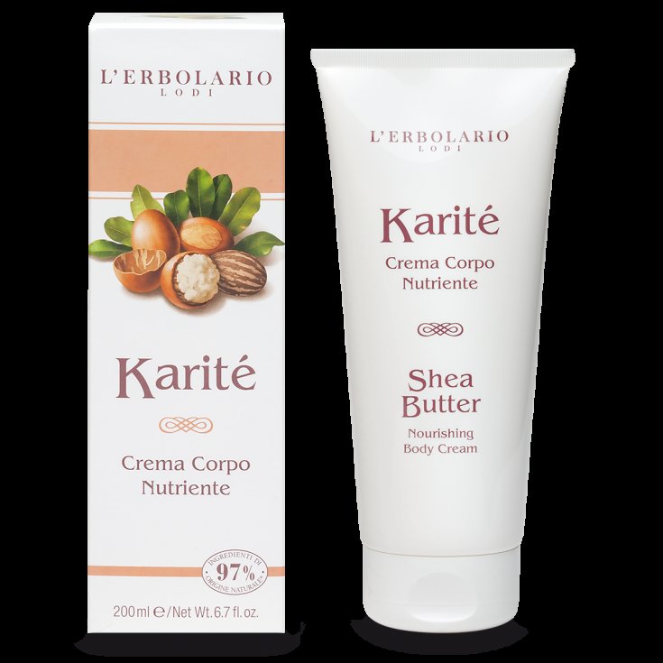 Crème Corps Nourrissante Karité L'ERBOLARIO 200ml