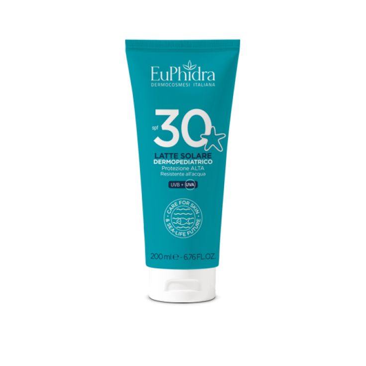 Kaleido UV System lait solaire dermopédiatrique SPF30 EUPHIDRA 200 ml