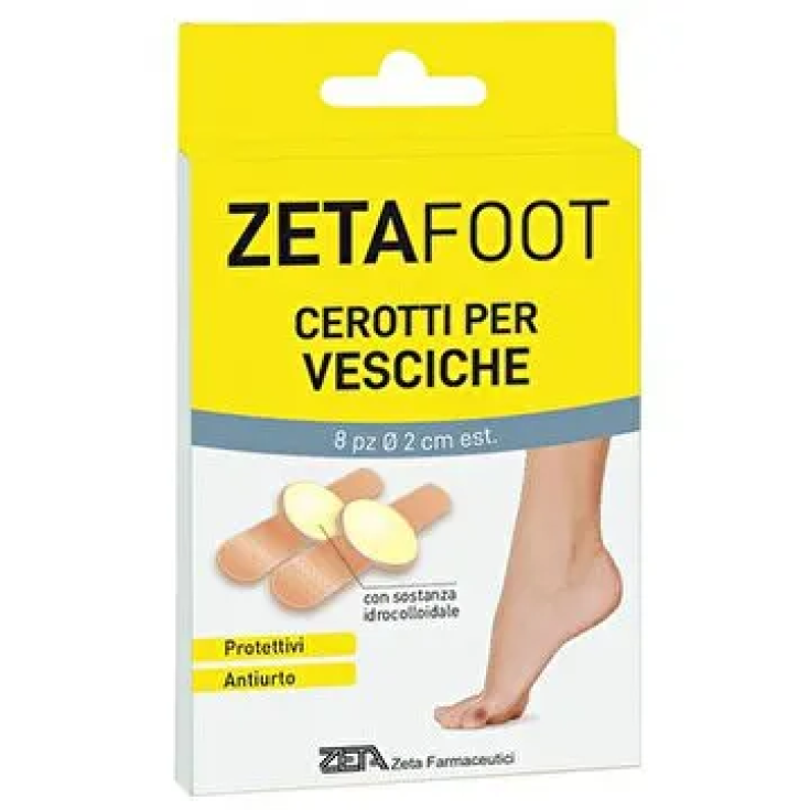 ZETAFOOT ZETA Pharmaceutical Blister Patches 8 pièces