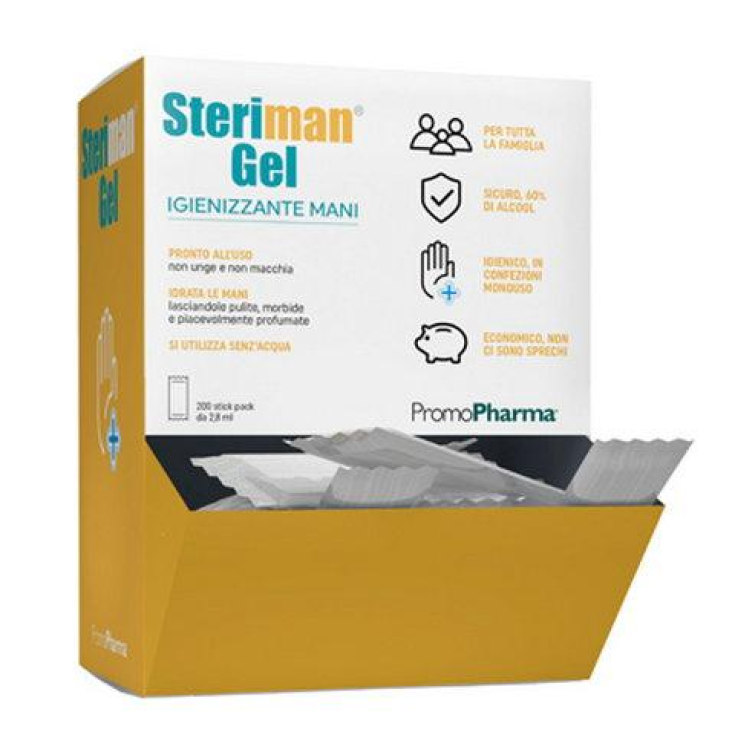 Gel désinfectant pour les mains Steriman PromoPharma 200 Stick