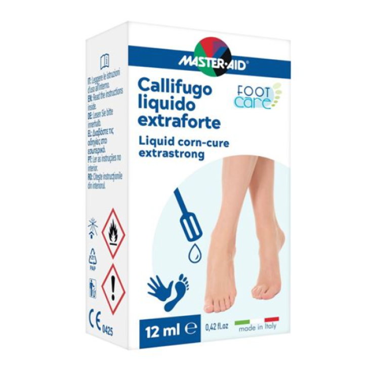 FootCare Master-Aid® Éliminateur de maïs liquide extra fort 12 ml