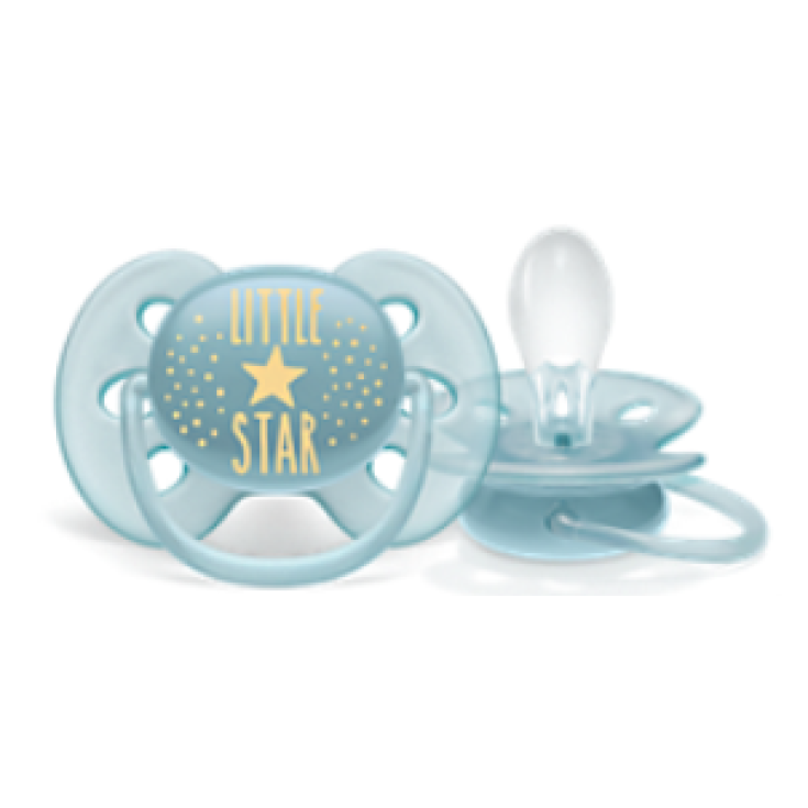 Sucette Ultra Soft 6-18M Garçon Philips Avent 1 pièce