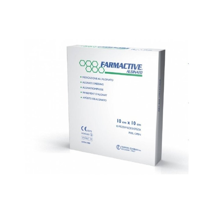 Farmactive Alginate 10x10cm 10 Pansements